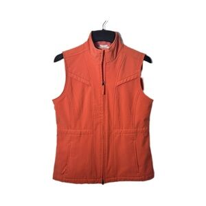Izod Orange Vest with High Collar